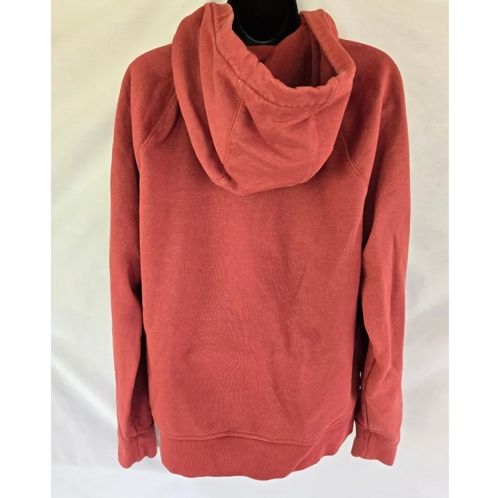 Banana Republic▪️Men's Organic French Terry Brick Red Hoodie